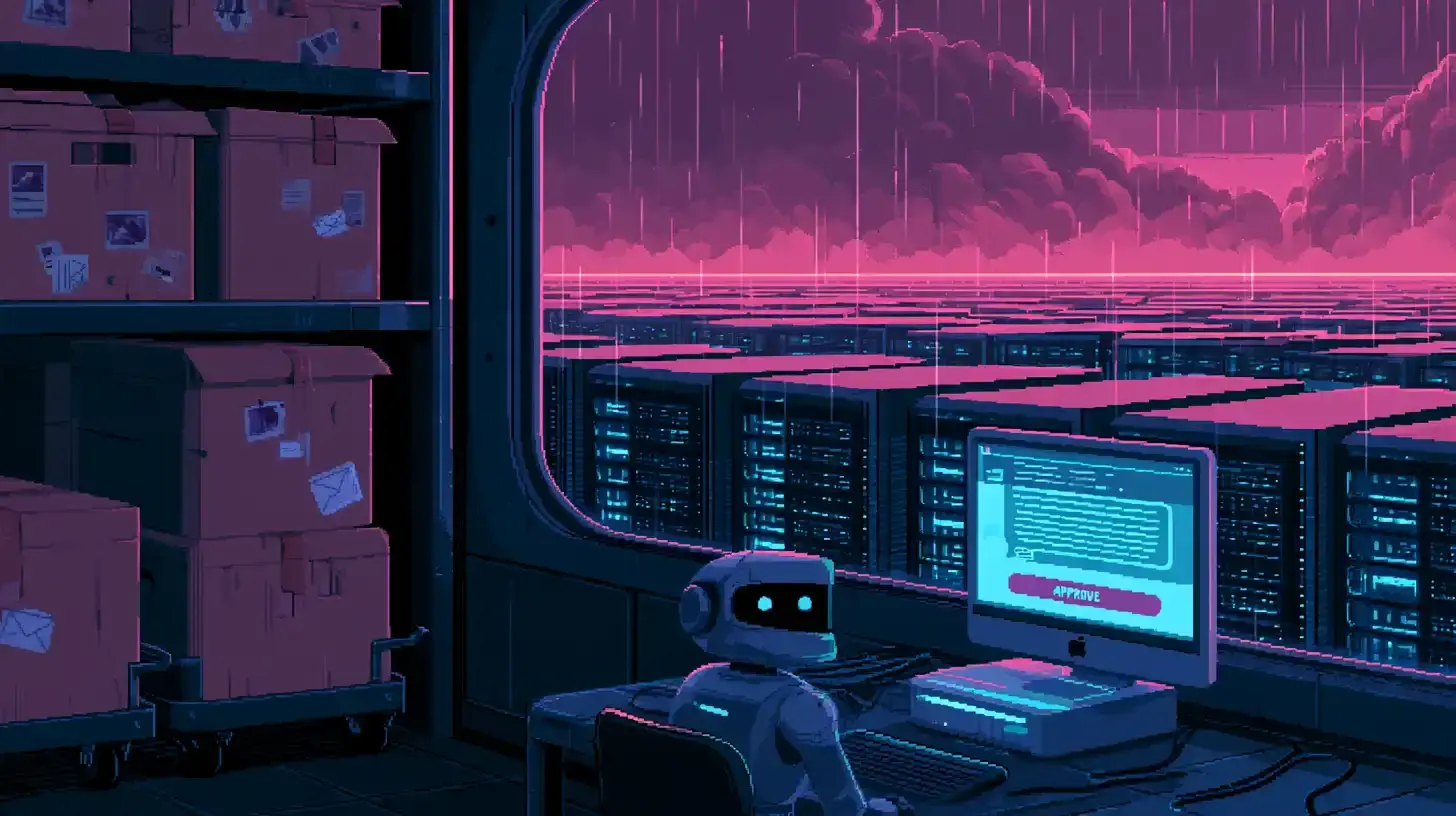 Two Kinds of Agent Computer: Fly Sprites, Agent City and My Mac Mini