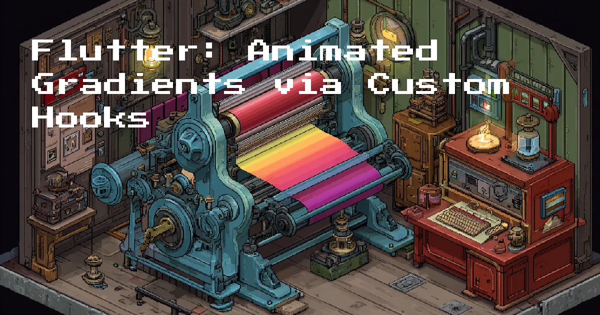 Flutter: Animated Gradients via Custom Hooks